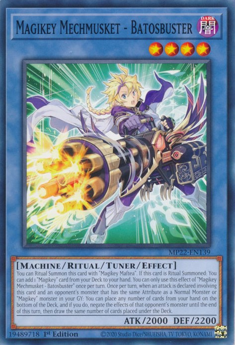 Magikey Mechmusket - Batosbuster [MP22-EN139] Common | GnG Games