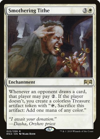 Smothering Tithe [Ravnica Allegiance Promos] | GnG Games