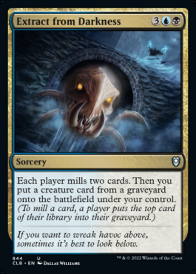 Extract from Darkness [Commander Legends: Battle for Baldur's Gate] | GnG Games