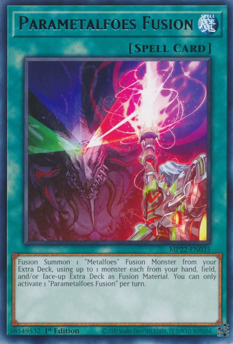 Parametalfoes Fusion [MP22-EN035] Rare | GnG Games