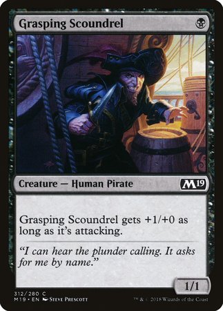 Grasping Scoundrel [Core Set 2019] | GnG Games