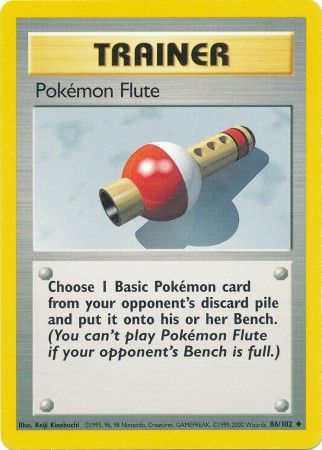 Pokemon Flute (86/102) [Base Set Unlimited] | GnG Games