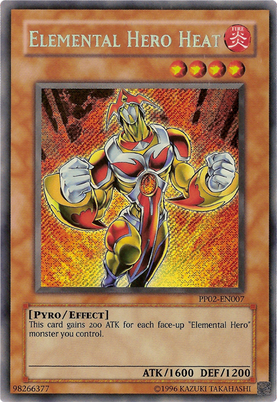 Elemental HERO Heat [PP02-EN007] Secret Rare | GnG Games