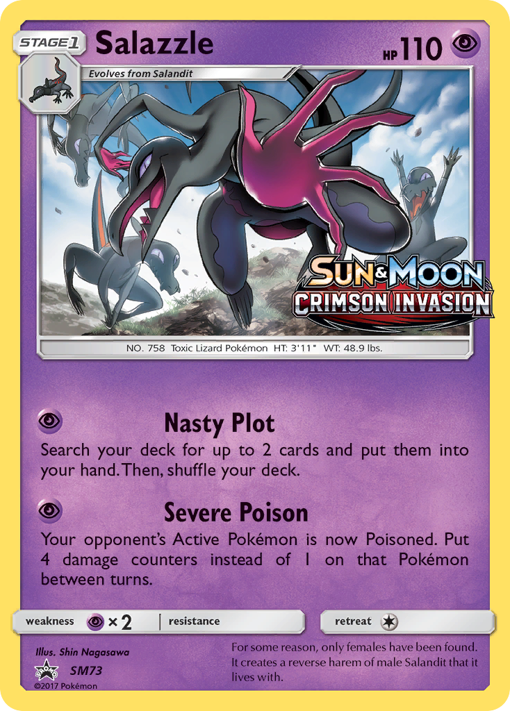 Salazzle (SM73) [Sun & Moon: Black Star Promos] | GnG Games