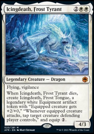 Icingdeath, Frost Tyrant (Promo Pack) [Dungeons & Dragons: Adventures in the Forgotten Realms Promos] | GnG Games