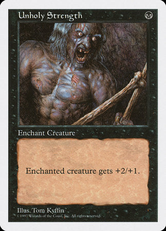 Unholy Strength [Fifth Edition] | GnG Games