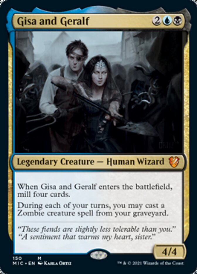 Gisa and Geralf [Innistrad: Midnight Hunt Commander] | GnG Games