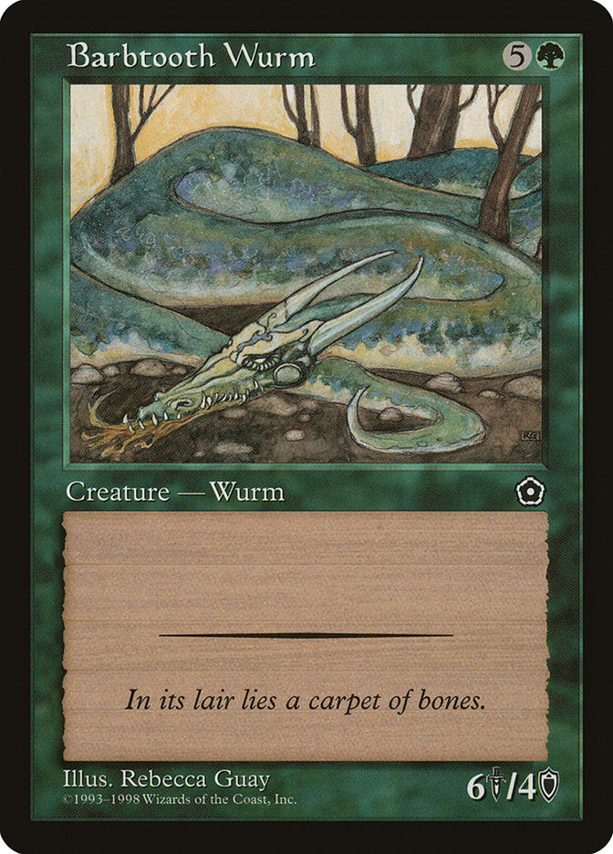 Barbtooth Wurm [Portal Second Age] | GnG Games