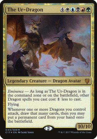 The Ur-Dragon (Commander 2017) [Commander 2017 Oversized] | GnG Games