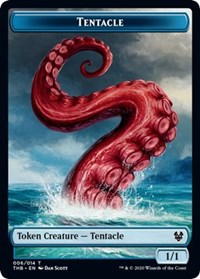 Tentacle // Satyr Double-sided Token [Theros Beyond Death Tokens] | GnG Games