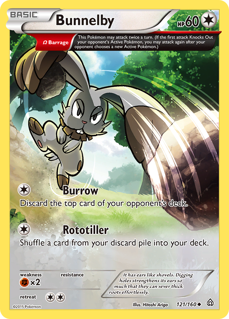 Bunnelby (121/160) [XY: Primal Clash] | GnG Games