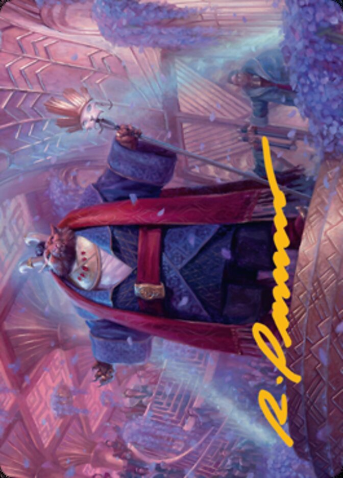 Jetmir, Nexus of Revels 1 Art Card (Gold-Stamped Signature) [Streets of New Capenna Art Series] | GnG Games