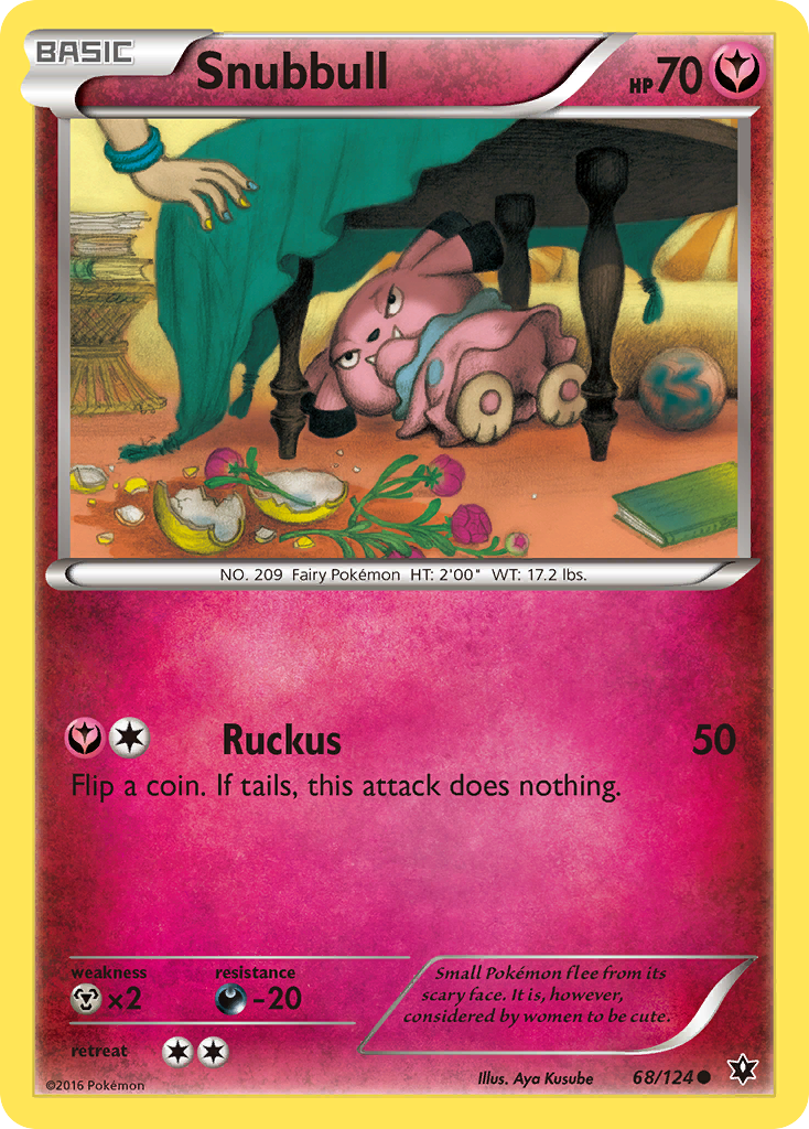 Snubbull (68/124) [XY: Fates Collide] | GnG Games