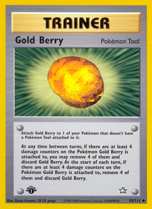 Gold Berry (93/111) [Neo Genesis 1st Edition] | GnG Games