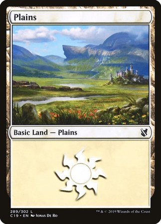 Plains (289) [Commander 2019] | GnG Games