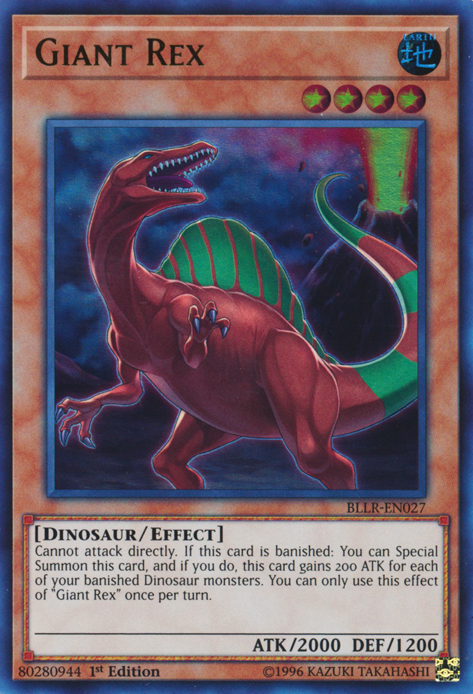 Giant Rex [BLLR-EN027] Ultra Rare | GnG Games