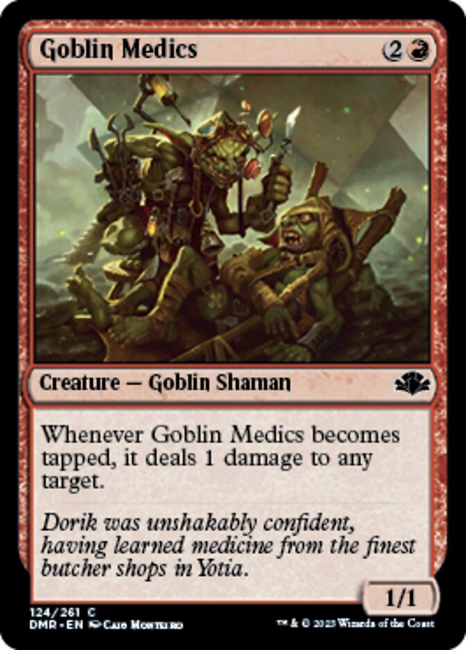 Goblin Medics [Dominaria Remastered] | GnG Games