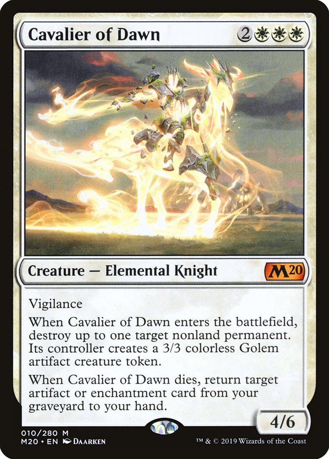 Cavalier of Dawn [Core Set 2020] | GnG Games