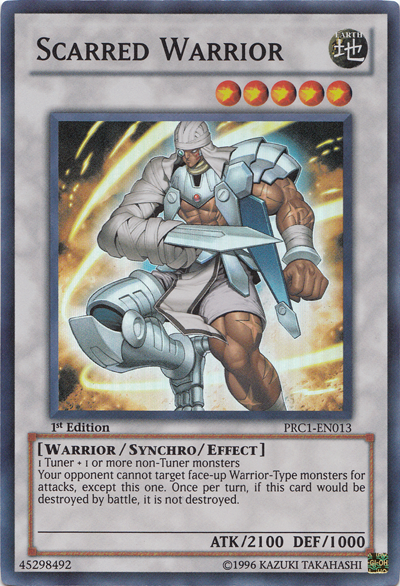 Scarred Warrior [PRC1-EN013] Super Rare | GnG Games