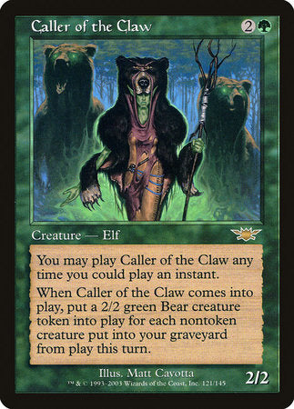 Caller of the Claw [Legions] | GnG Games