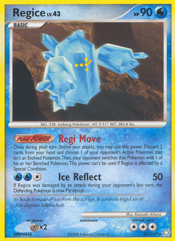 Regice (36/146) [Diamond & Pearl: Legends Awakened] | GnG Games