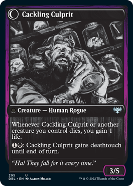 Panicked Bystander // Cackling Culprit [Innistrad: Double Feature] | GnG Games