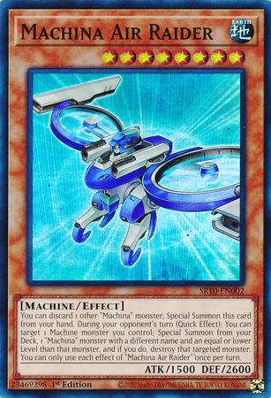 Machina Air Raider [SR10-EN002] Super Rare | GnG Games