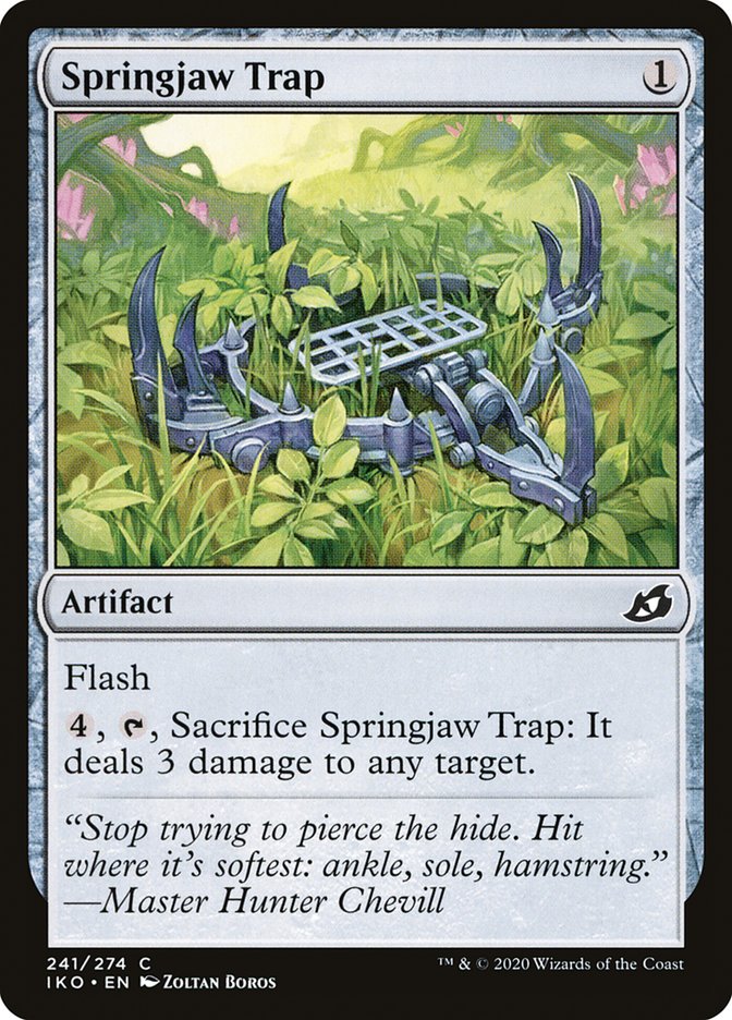 Springjaw Trap [Ikoria: Lair of Behemoths] | GnG Games