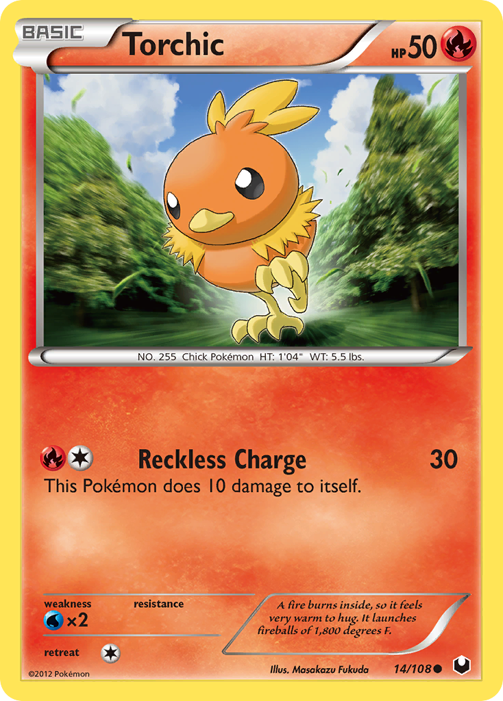 Torchic (14/108) [Black & White: Dark Explorers] | GnG Games