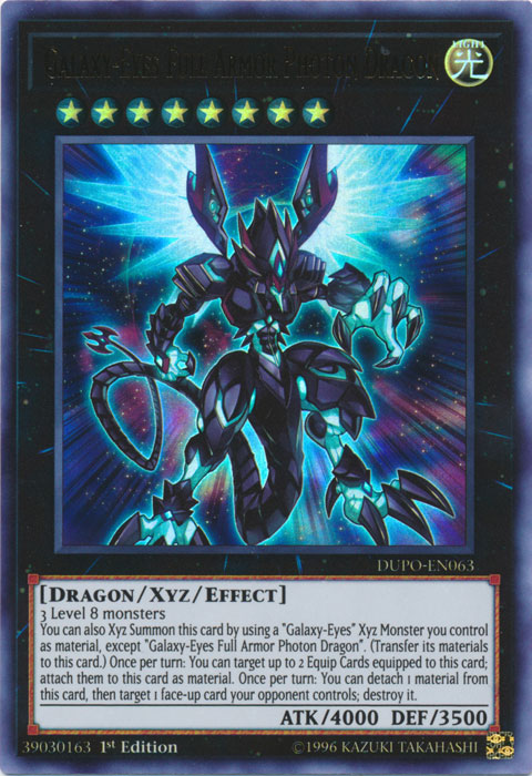 Galaxy-Eyes Full Armor Photon Dragon [DUPO-EN063] Ultra Rare | GnG Games