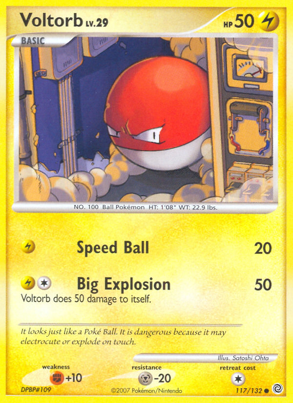 Voltorb (117/132) [Diamond & Pearl: Secret Wonders] | GnG Games