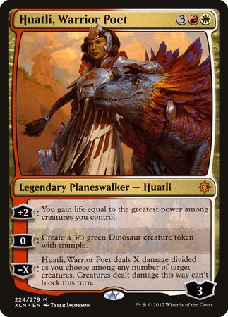 Huatli, Warrior Poet [Ixalan] | GnG Games