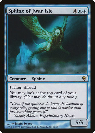 Sphinx of Jwar Isle [Zendikar] | GnG Games