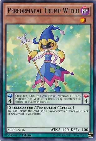 Performapal Trump Witch [MP15-EN196] Rare | GnG Games