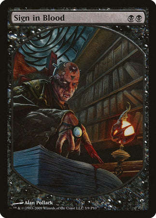 Sign in Blood [Magic Player Rewards 2010] | GnG Games