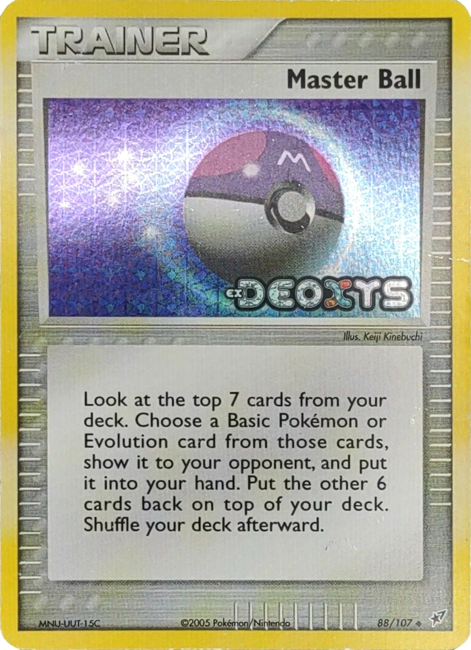 Master Ball (88/107) (Stamped) [EX: Deoxys] | GnG Games