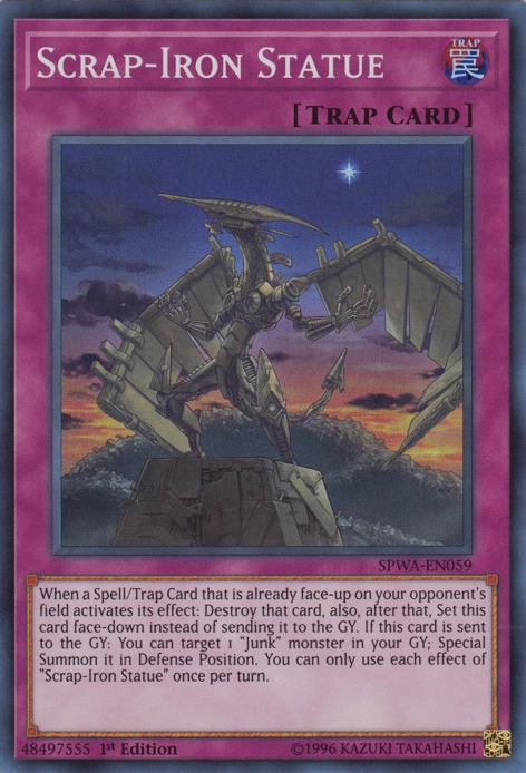 Scrap-Iron Statue [SPWA-EN059] Super Rare | GnG Games