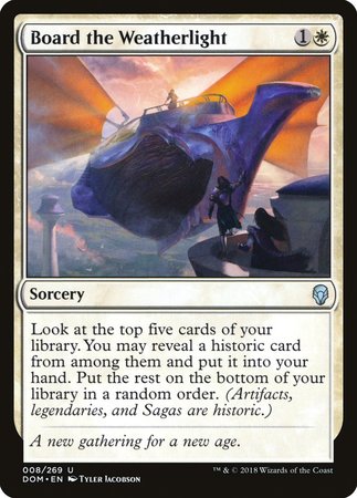 Board the Weatherlight [Dominaria] | GnG Games