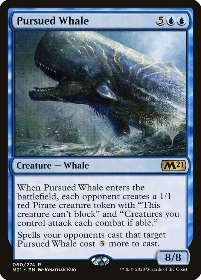 Pursued Whale (Promo Pack) [Core Set 2021 Promos] | GnG Games