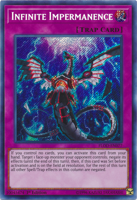 Infinite Impermanence [FLOD-EN077] Secret Rare | GnG Games