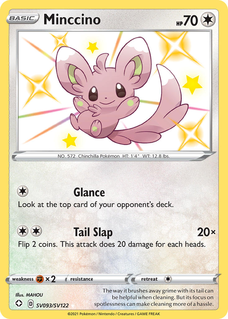 Minccino (SV093/SV122) [Sword & Shield: Shining Fates] | GnG Games