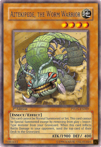 Aztekipede, the Worm Warrior [PTDN-EN089] Rare | GnG Games