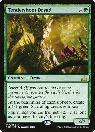 Tendershoot Dryad [Rivals of Ixalan] | GnG Games