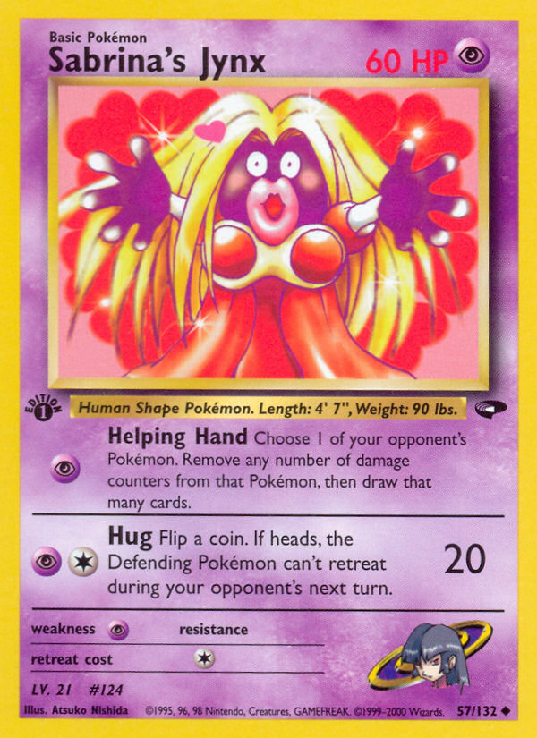 Sabrina's Jynx (57/132) [Gym Challenge 1st Edition] | GnG Games