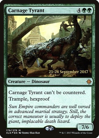 Carnage Tyrant [Ixalan Promos] | GnG Games