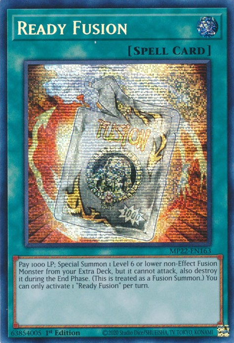 Ready Fusion [MP22-EN163] Prismatic Secret Rare | GnG Games