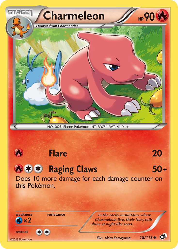 Charmeleon (18/113) [Black & White: Legendary Treasures] | GnG Games