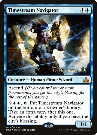 Timestream Navigator [Rivals of Ixalan Promos] | GnG Games