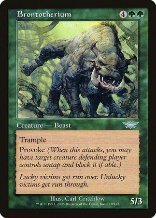 Brontotherium [Legions] | GnG Games