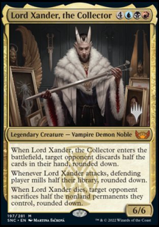 Lord Xander, the Collector (Promo Pack) [Streets of New Capenna Promos] | GnG Games